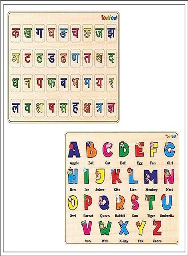 TodFod English Alphabets & Hindi Alphabets - Image 1